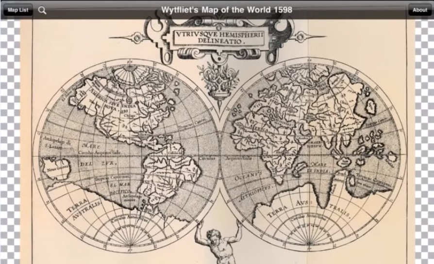 Карты мира Гиперборея